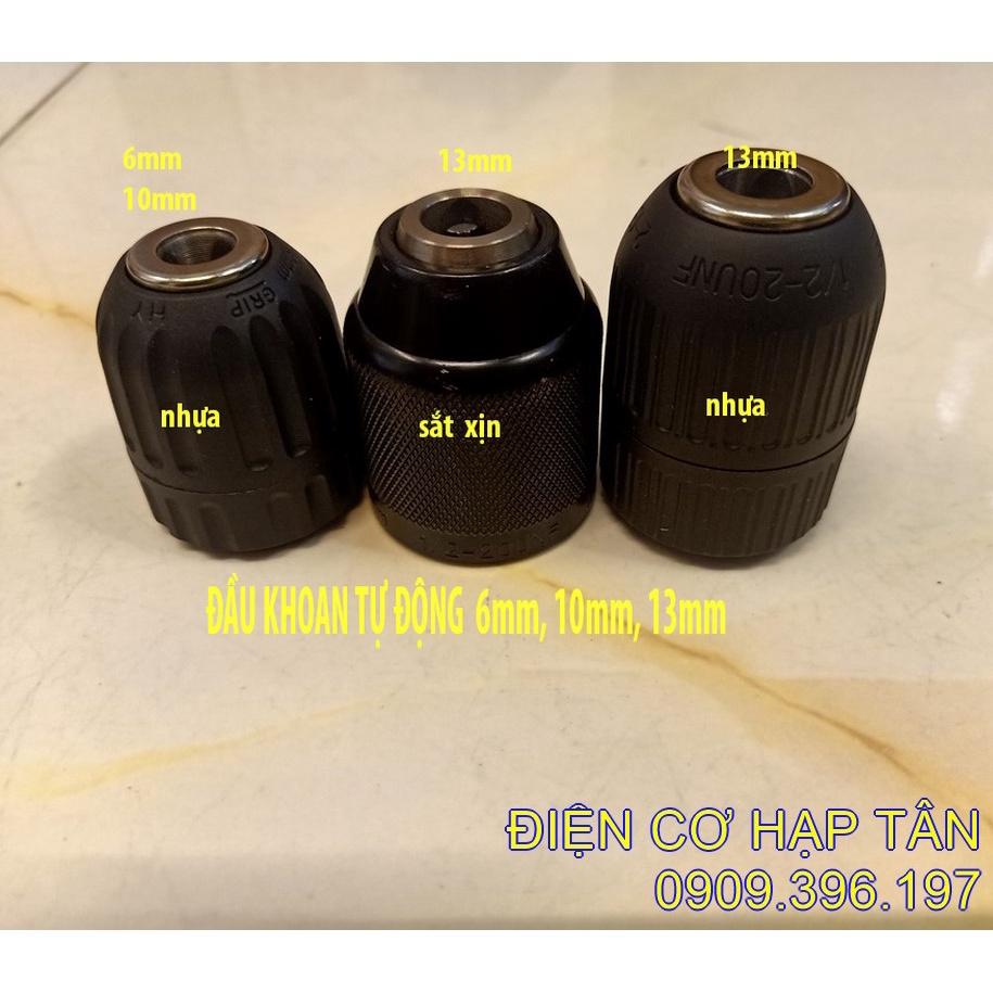Đầu Kẹp mũi khoan kim loại autolock 10mm , 13mm