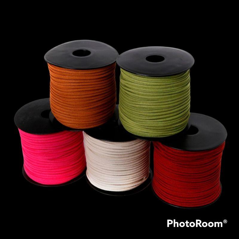 10 mét Dây da lộn 3mm tết vòng tay