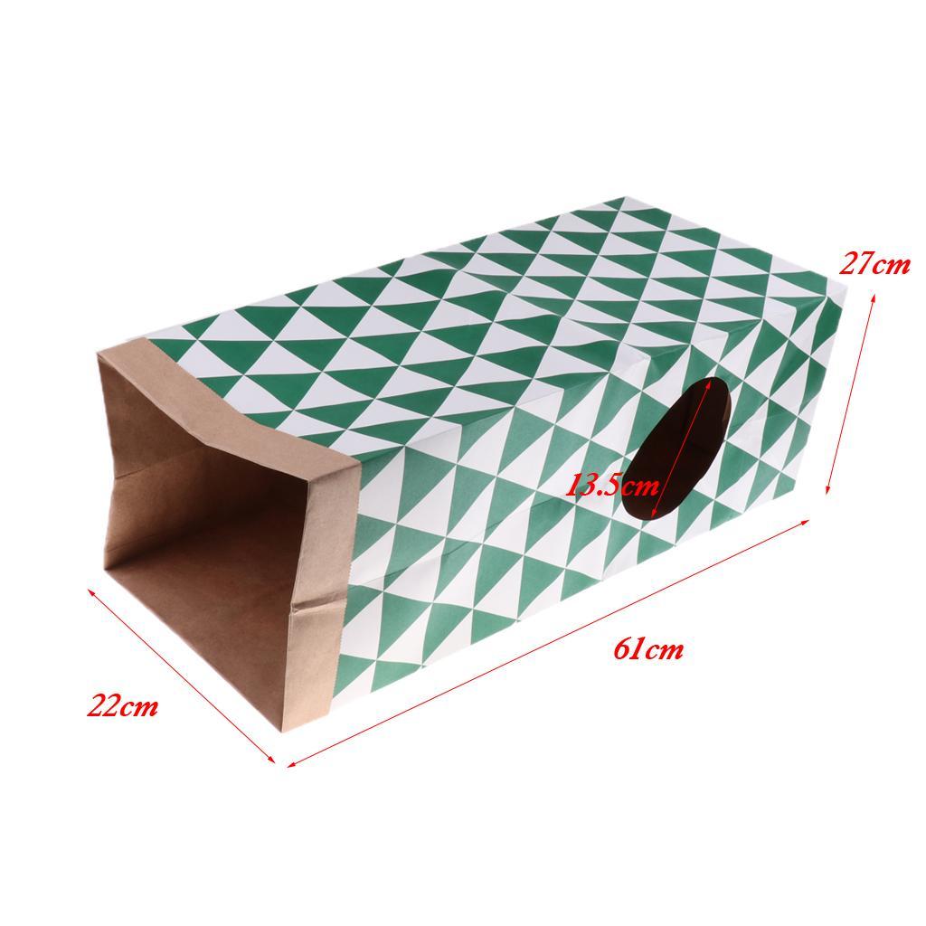 Hide Out Paper Cat Tunnel Interactive Cat Toy Activity Play Tunnel
