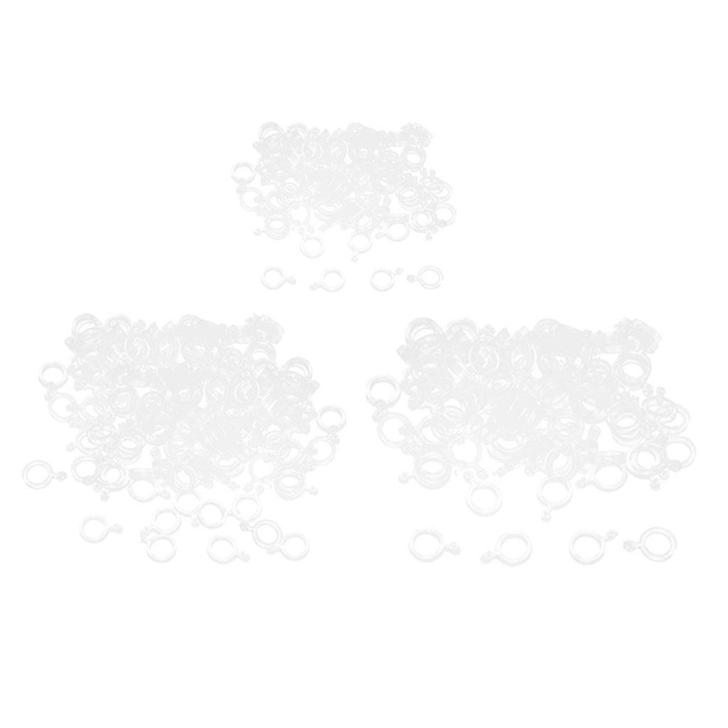 400x Fishing Pellet Bands Rings Rubber for Baits 3/5/7mm Bait Bands Carp Tackle