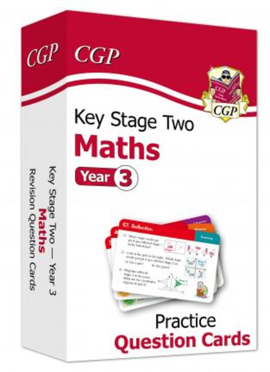 Sách - New KS2 Maths Practice Question Cards - Year 3 by CGP Books (UK edition, paperback)