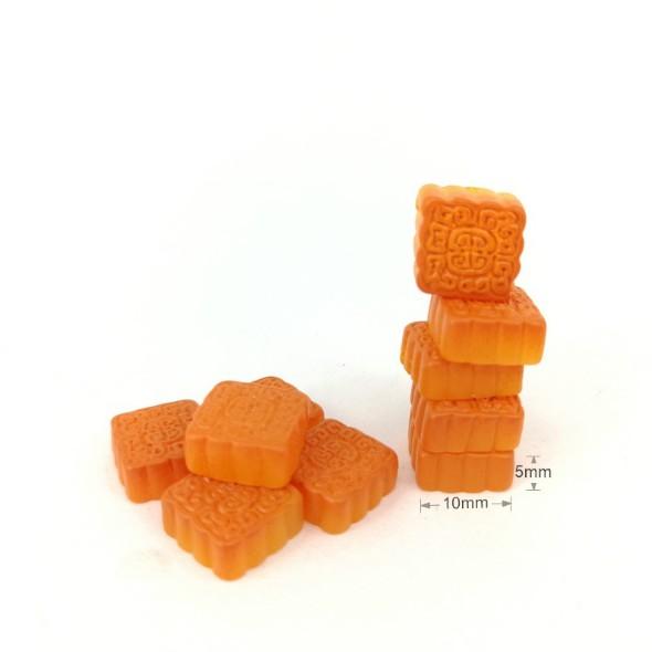 Charm hình bánh nướng Trung thu cho các bạn trang trí nhà búp bê, tiểu cảnh, móc khóa, DIY