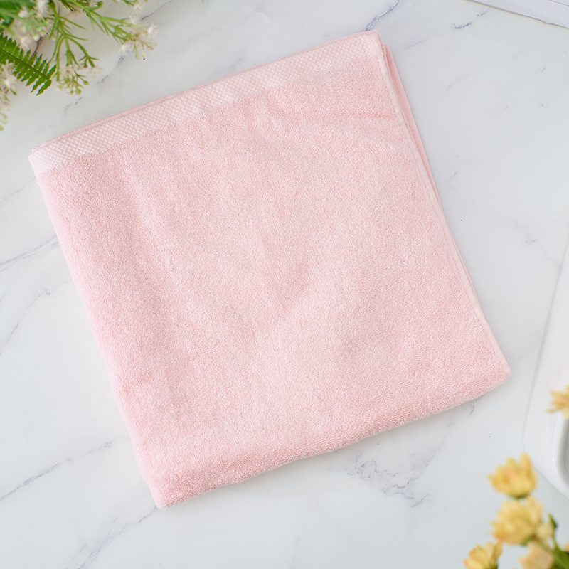 Bộ 3 khăn mặt, tắm, gội Damin Sunny - màu hồng