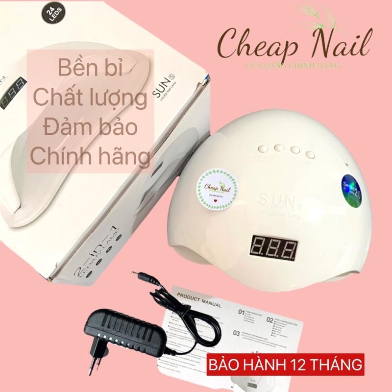 Máy hơ gel mini cao cấp sun 5 48w bảo hành 12 tháng- beeshi shop nail