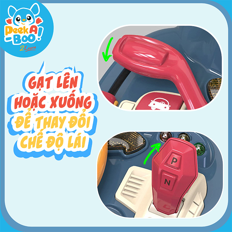 Đồ Chơi PEEK A BOO Điều Khiển Đa Năng Cho Bé PAB014