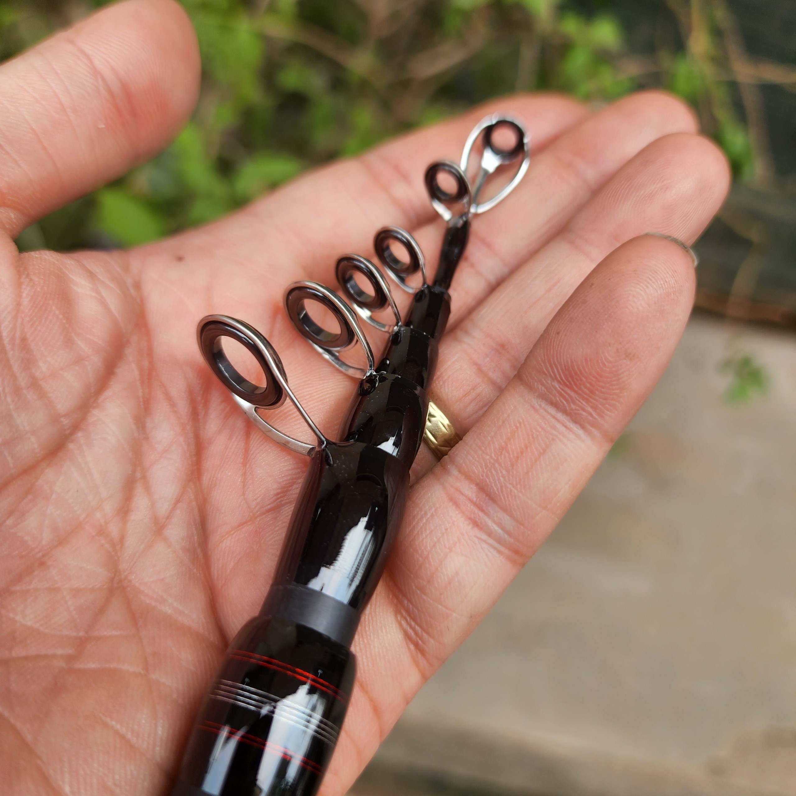 Cần lure rút máy đứng MLong Huyền Thoại
