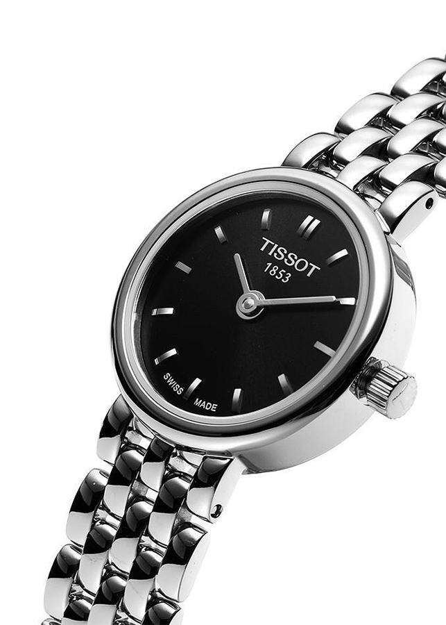 Đồng Hồ Nữ Dây Thép Không Gỉ Tissot T058.009.11.051.00 (19.5mm) - Đen