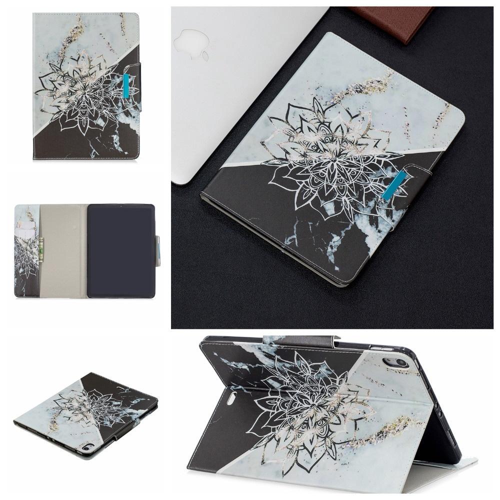 Bao Da Máy Tính Bảng Tpu Nắp Lật Nam Châm Kiêm Giá Đỡ Thông Minh + Miếng Dán Màn Hình + Bút Cho Apple Ipad Pro 11 2018