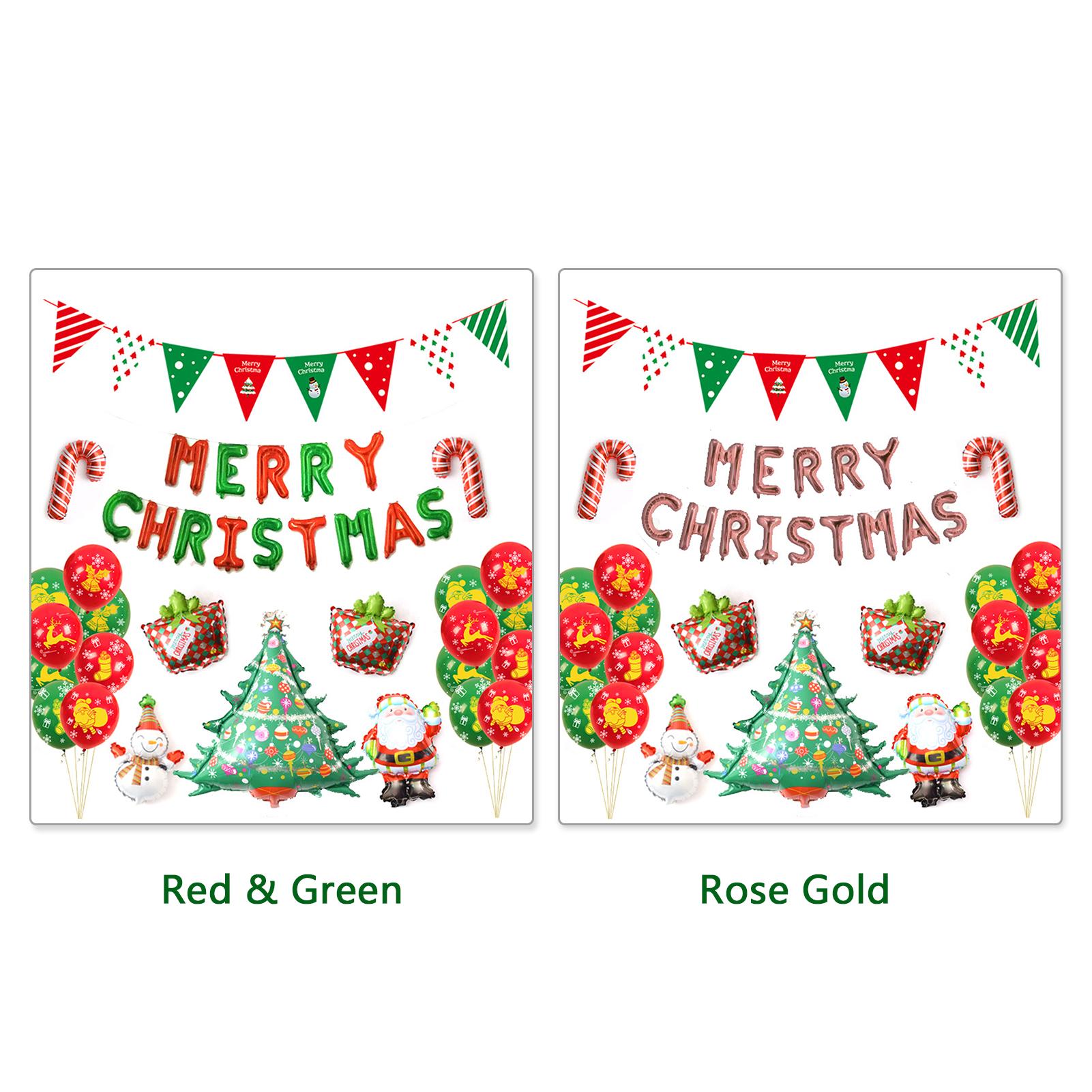 Bộ 25 bong bóng trang trí giáng sinh