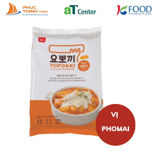 Bánh gạo Hàn Quốc YOPOKKI vị Phomai gói 120g