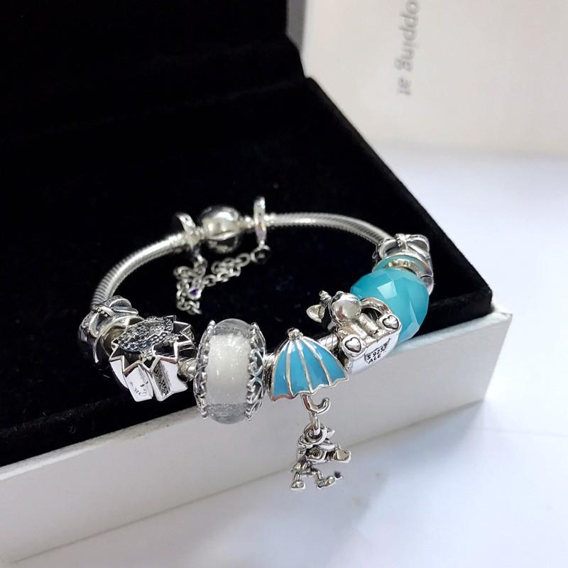Vòng Bạc S925 ALE Cao Cấp - Vòng Charm Bạc Chuẩn S925 - Mã sản phẩm VONGBAC_DN149