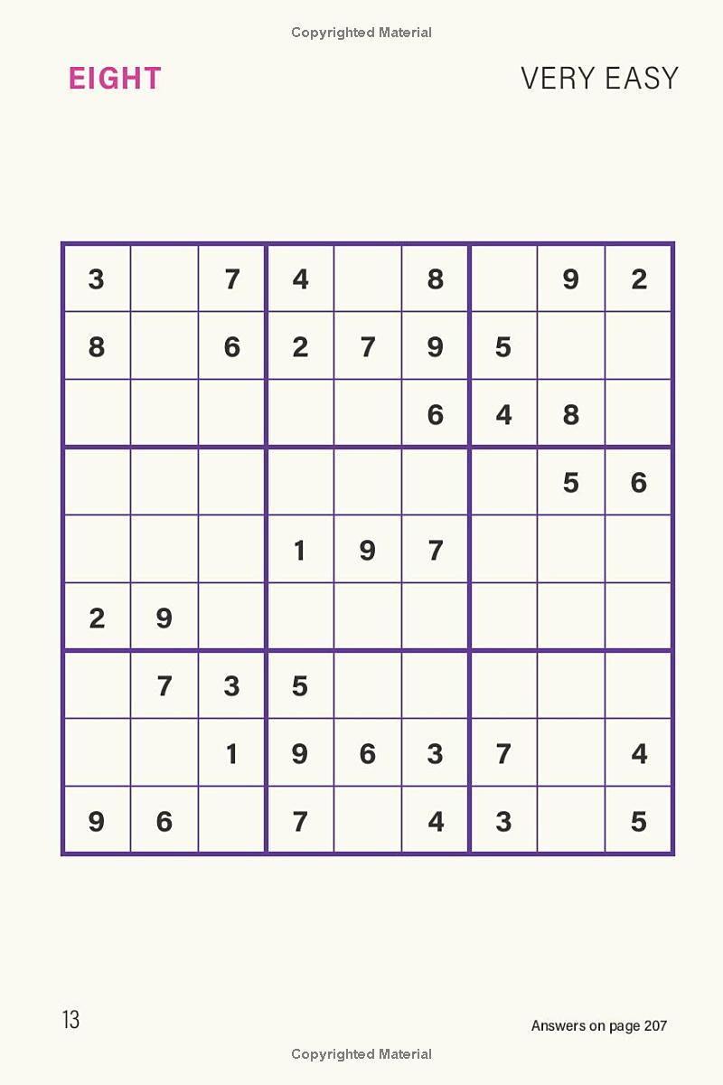 Sách ngoại văn: 200 Stress - Relieving Sudoku Puzzles To Sharpen Your Mind