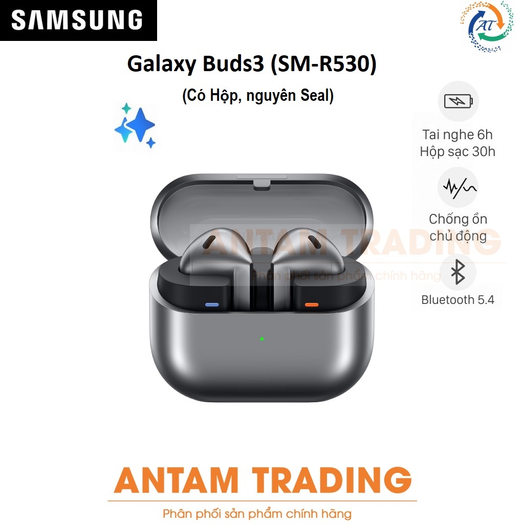 Tai Nghe Bluetooth True Wireless Samsung Galaxy Buds 3 (R530) - Hàng Chính Hãng
