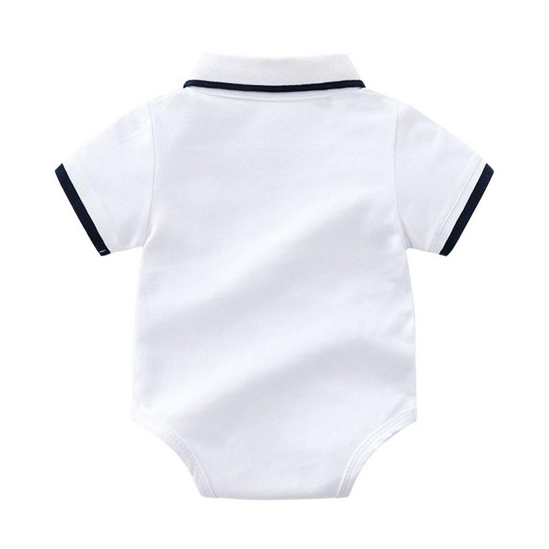 Trên Và Đầu Thời Trang Mùa Hè Bé Trai Sơ Sinh Chính Thức Bộ Quần Áo Cotton Áo Liền Quần Top + Quần Short Bé Quý Ông Lịch Lãm Phù Hợp Với Trẻ Em Bé Trai quần Áo Bộ