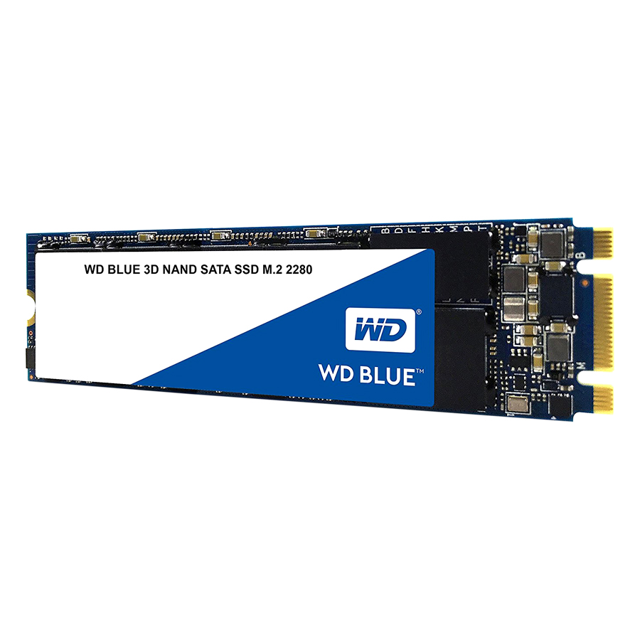 Ổ Cứng SSD WD Blue 3D NAND 250GB M.2 2280 WDS250G2B0B - Hàng Chính Hãng