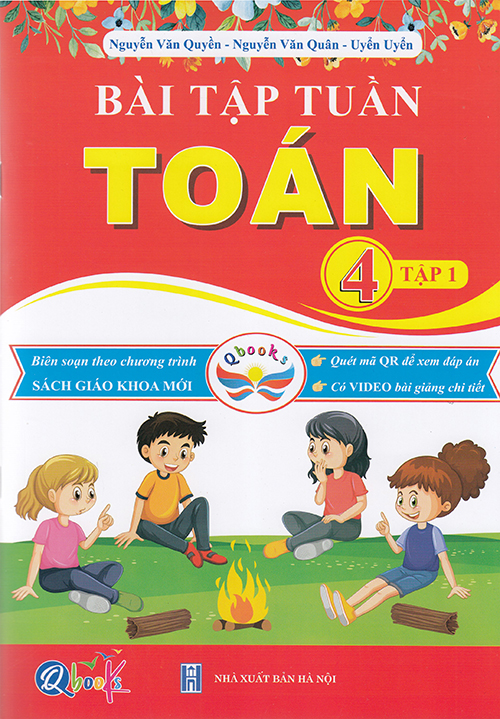 Sách - Bài tập tuần Toán 4 tập 1