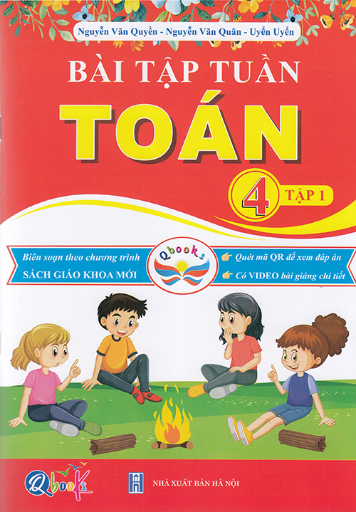 Sách - Bài tập tuần Toán 4 tập 1 (Biên soạn theo chương trình sách giáo khoa mới)