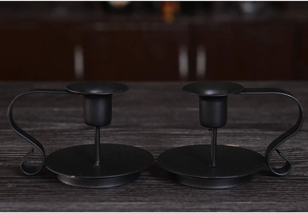 2 máy giữ nến PCS Vintage cho trụ cột nến nến cho phòng khách/phòng ăn