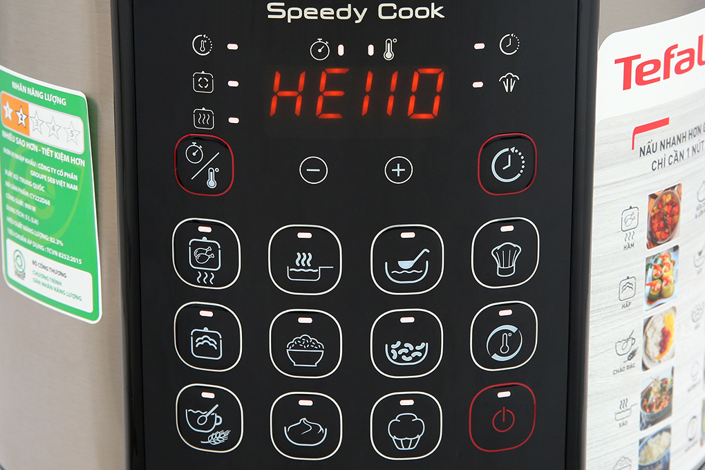 Nồi áp suất điện Tefal Speedy Cook CY222D68 5 lít - Hàng chính hãng - Chỉ giao HCM