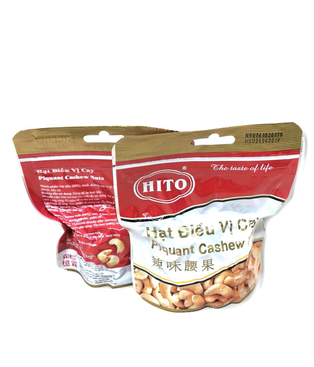 HẠT ĐIỀU VỊ CAY - HITO 100G THƠM CAY ĐẬM VỊ