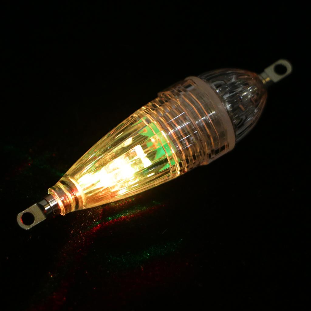 LED Fishing Light Underwater Lamp Attracting Night Fishing Lure