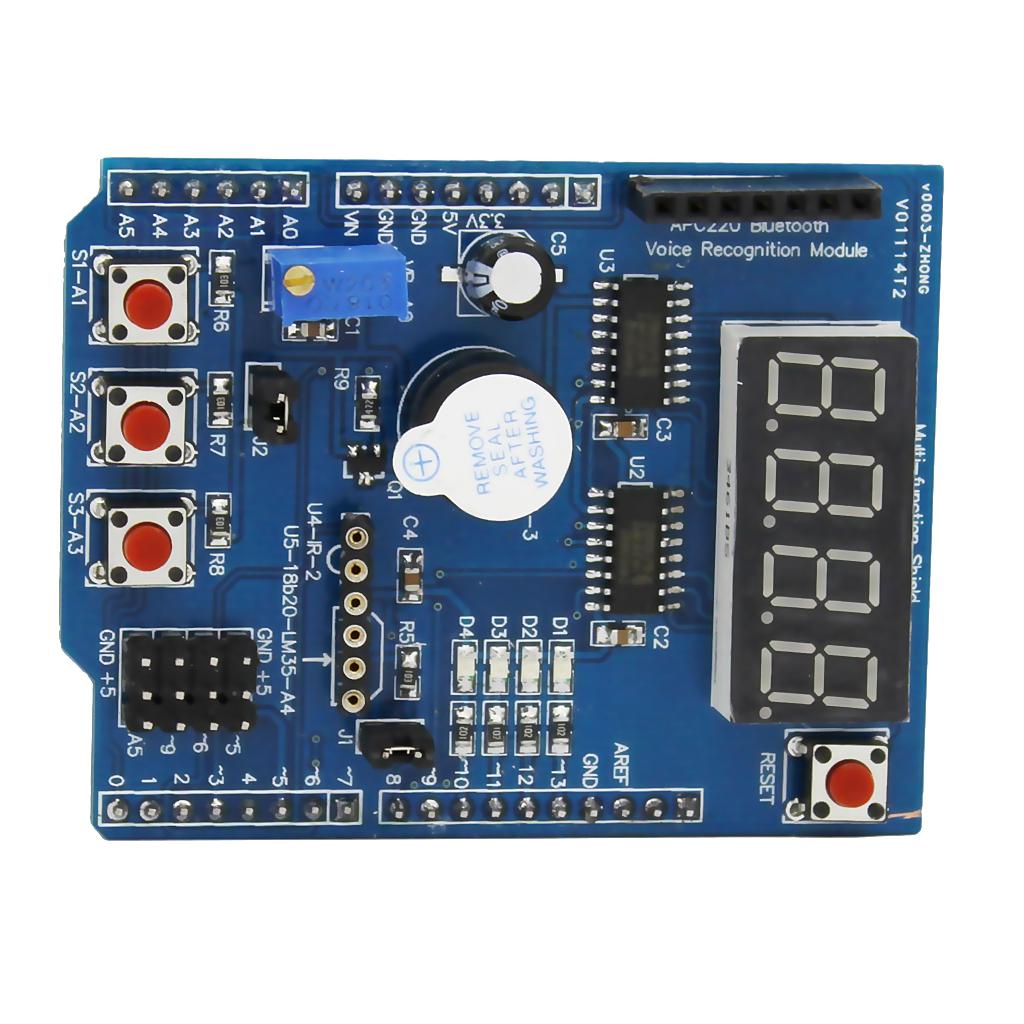 Multifunctional Expansion Board Shield kit Based Learning for Arduino UNO R3