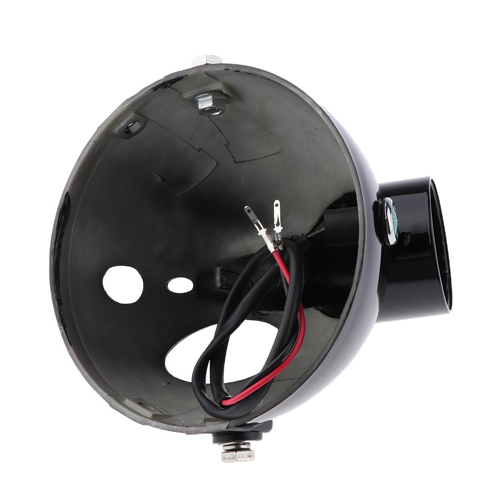 Motorcycle Headlight Cover Housing Headlamp Light Bulb Holder for