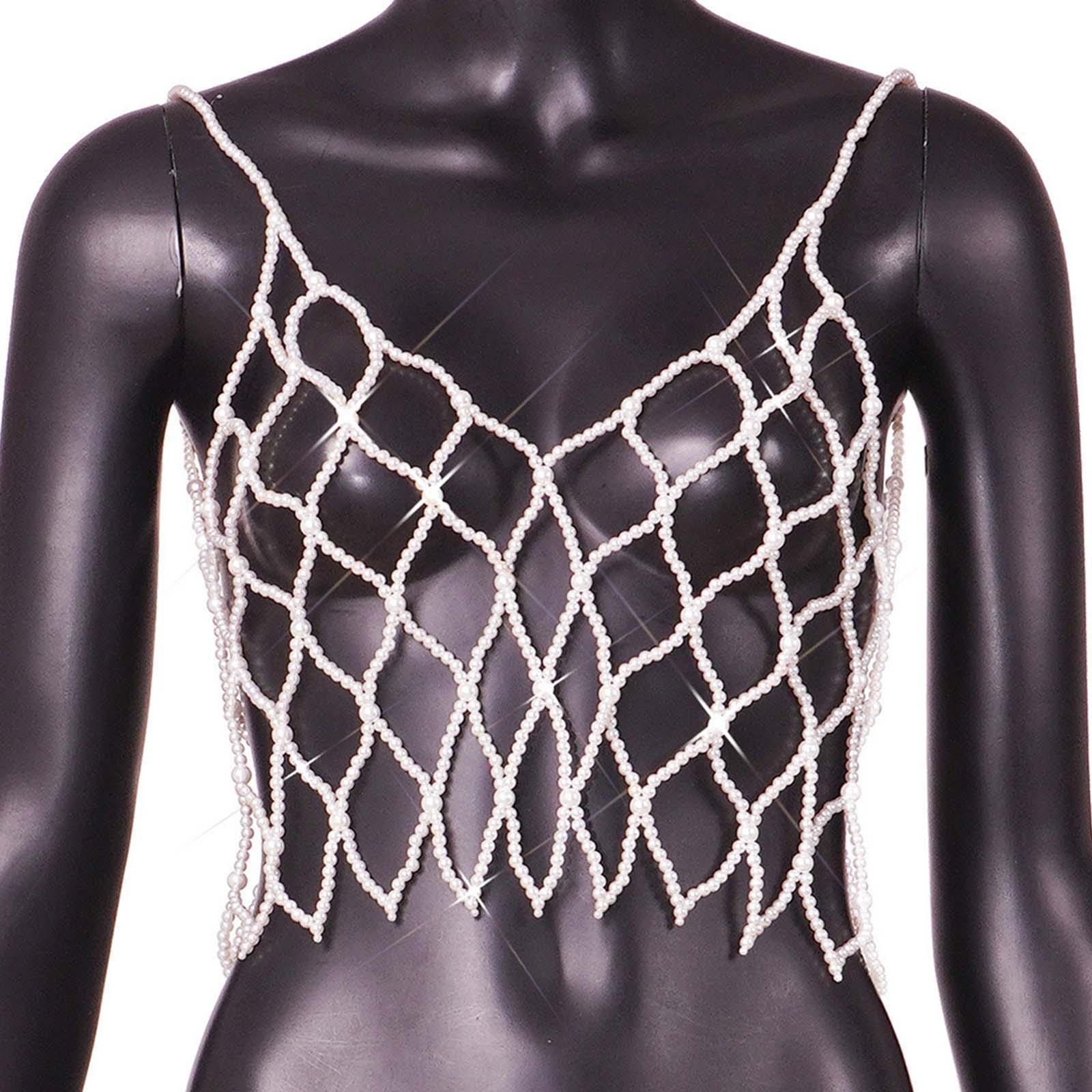 Fashion Layered Body Chain Decorative Delicate Body Jewelry for Anniversary