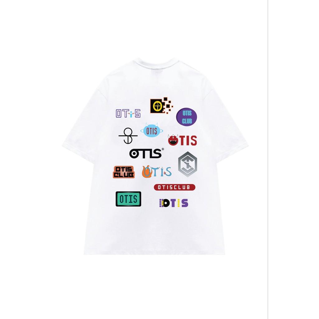 ÁO THUN OTIS CLUB FULL LOGO TRẮNG