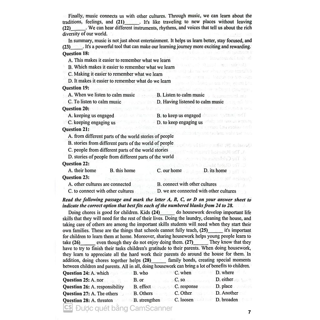 Sách - 36 Bộ đề Tiếng Anh Theo cấu trúc đề minh họa kì thi 2025 luyện thi THPT Quốc Gia ( dùng chung cho các bộ SGK)- HA
