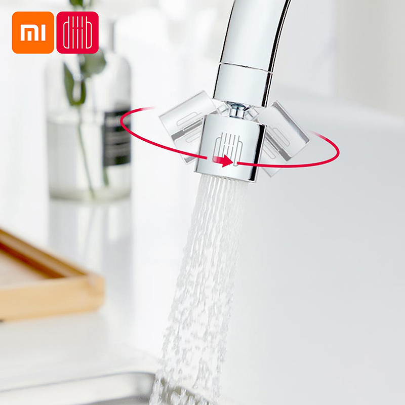 Đầu Vòi Nước Xiaomi Diiib Với Bộ Lọc Giúp Tiết Kiệm Nước 2 Luồng 360 Độ Chống Văng Tiện Dụng