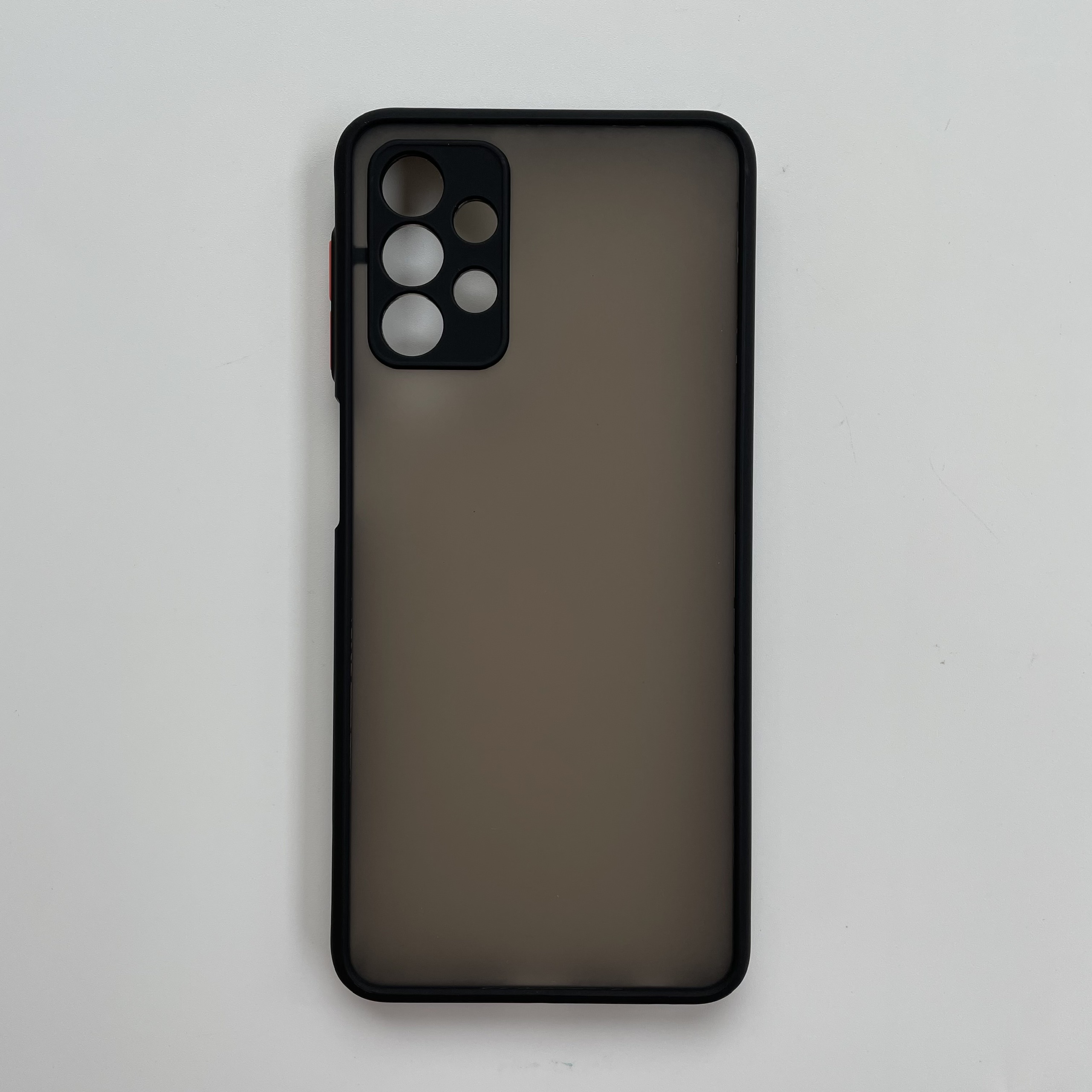 Ốp lưng cứng nhám mờ viền silicon bảo vệ camera cho Samsung Galaxy A32 5G