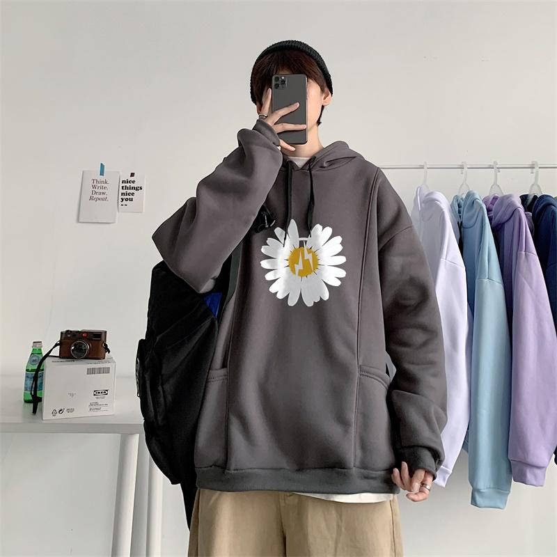 Áo Hoodie Tay Dài Thời Trang Phong Cách Hàn Quốc Cho Nam 3 Màu M-2Xl