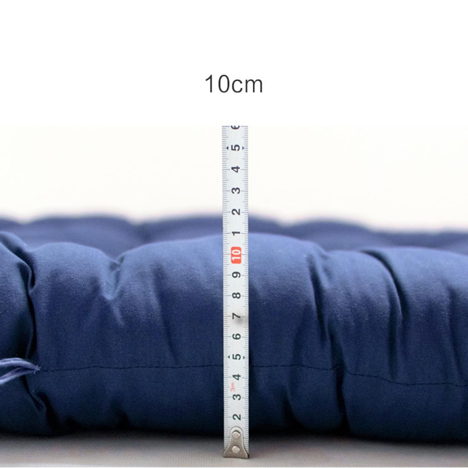 Cotton recliner Chair Cushion Garden Lounger Mat for Outdoor Furniture