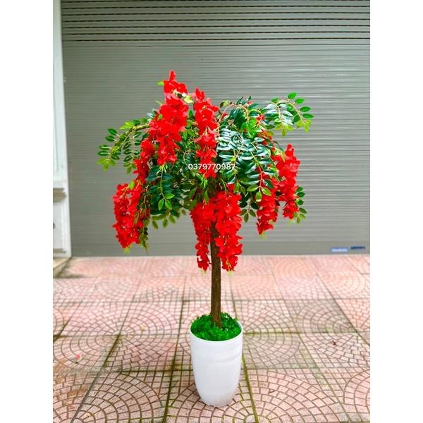 Chậu cây Bồ Công Anh giả 1m40cm