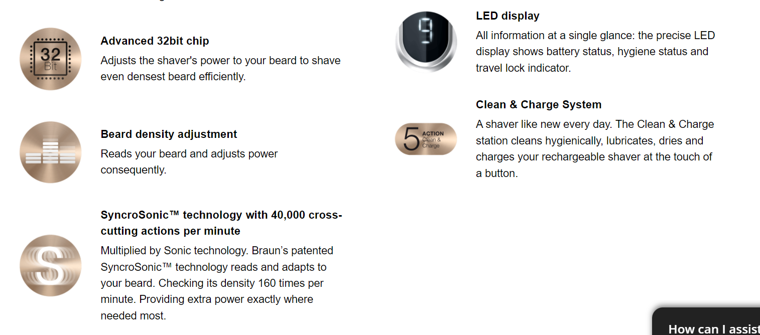 Máy cạo râu Braun Serie 9 9370CC Made in Germany