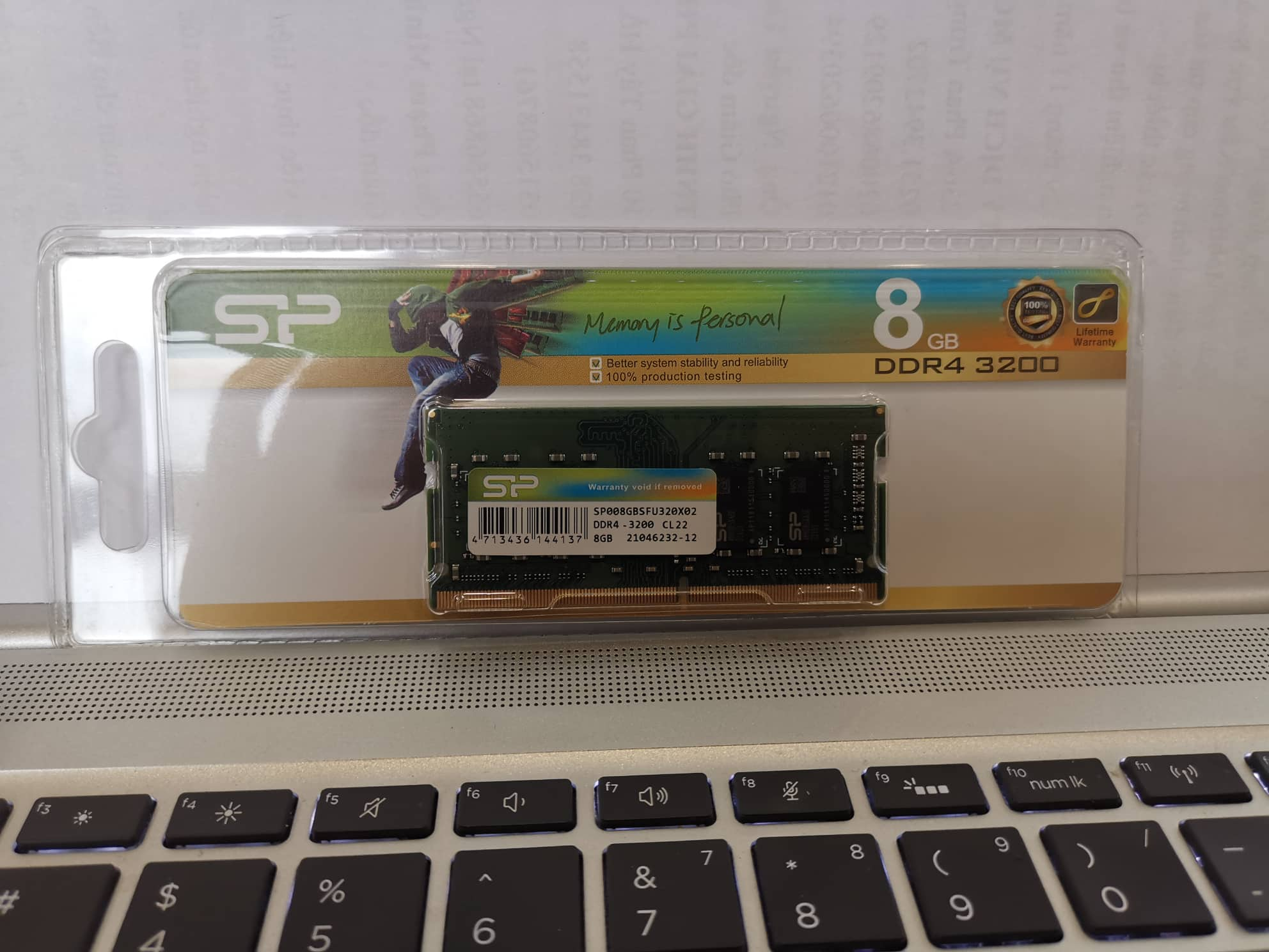 Ram Laptop Silicon Power DDR4/8GB Bus 3200 Mhz| Hàng chính hãng