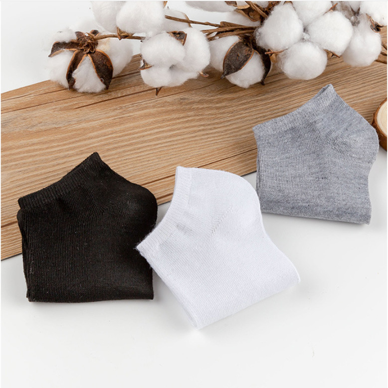 Vớ cổ ngắn nam ZAVAS Cotton thấm hút mồ hôi, tất khử mùi kháng khuẩn dưới mắt cá chân