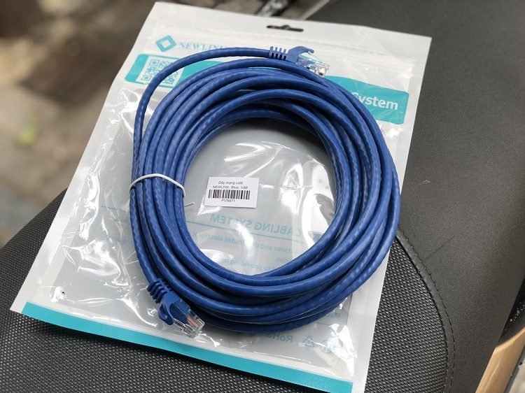 Dây mạng, patch cord cat6 NEWLINK, 24AWG, Blue, 5M 10M 15M 20M