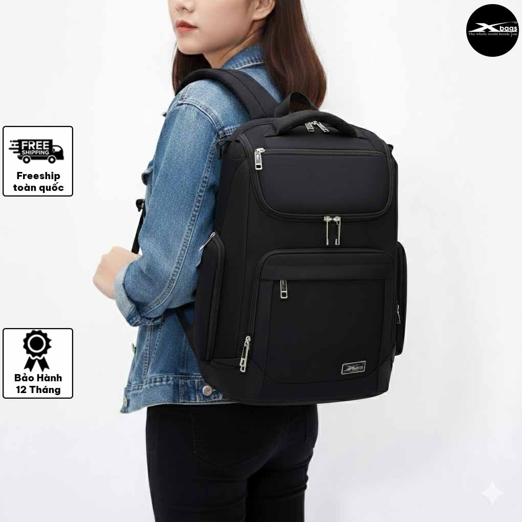 Balo Laptop Doanh Nhân Xbags XB 2009 Prime X – Balo Công Sở Đẳng Cấp, Chống Nước