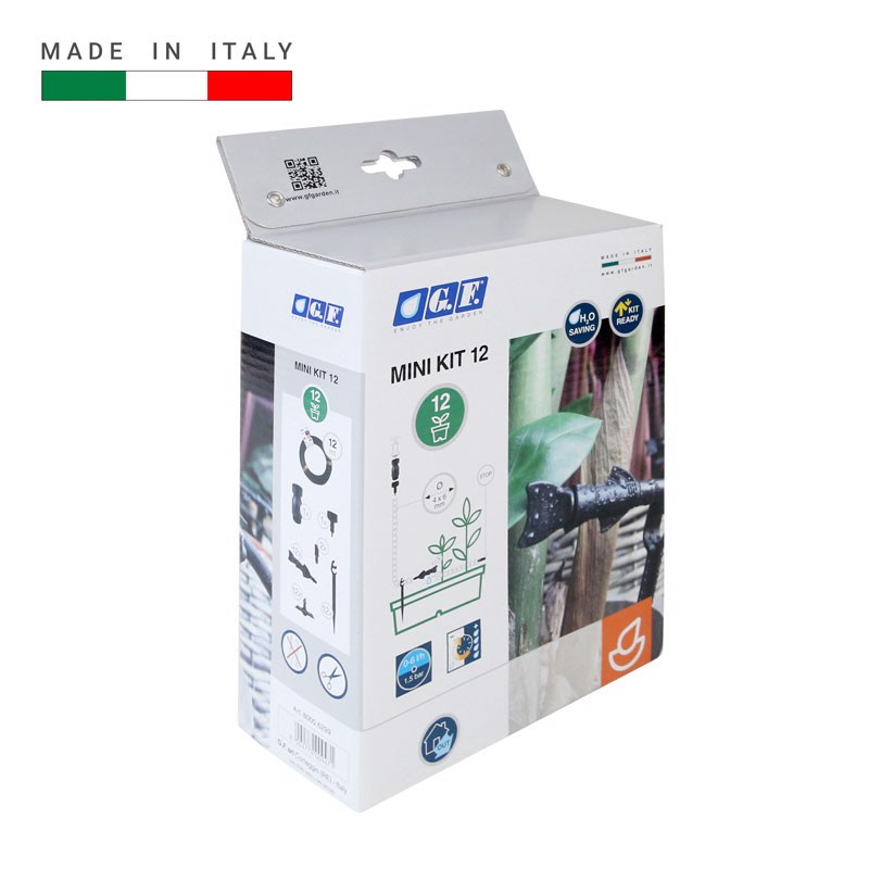 BỘ TƯỚI CÂY NHỎ GIỌT GF MINI KIT 12 - HÀNG Ý