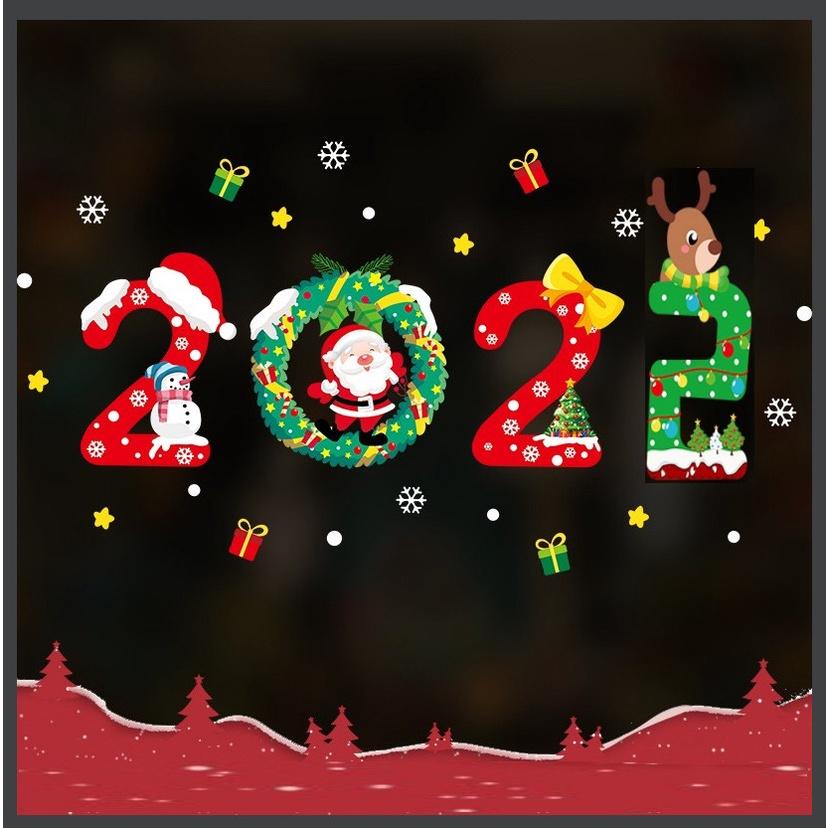 Decal trang trí Noel Hít Tĩnh Điện - TRANG TRÍ GIÁNG SINH 2022