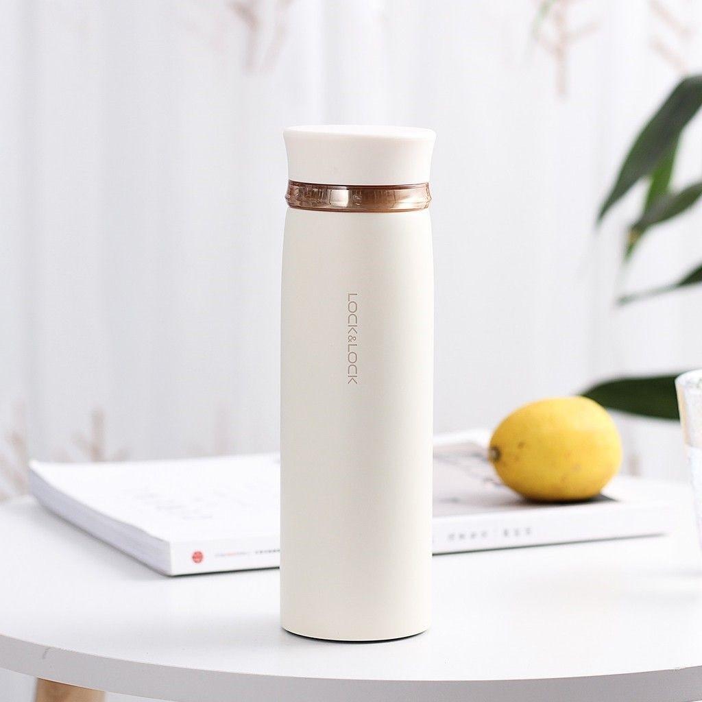 Bình Giữ Nhiệt Lock&amp;Lock 450ml siêu nhẹ Feather Light Ring Tumbler LHC4131