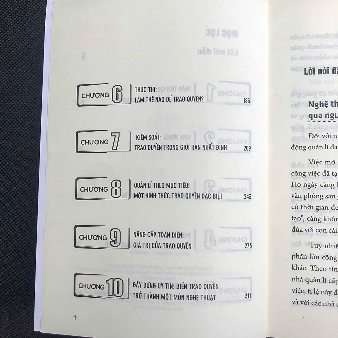 Sách: Quản Lí Giỏi Phải Biết Trao Quyền