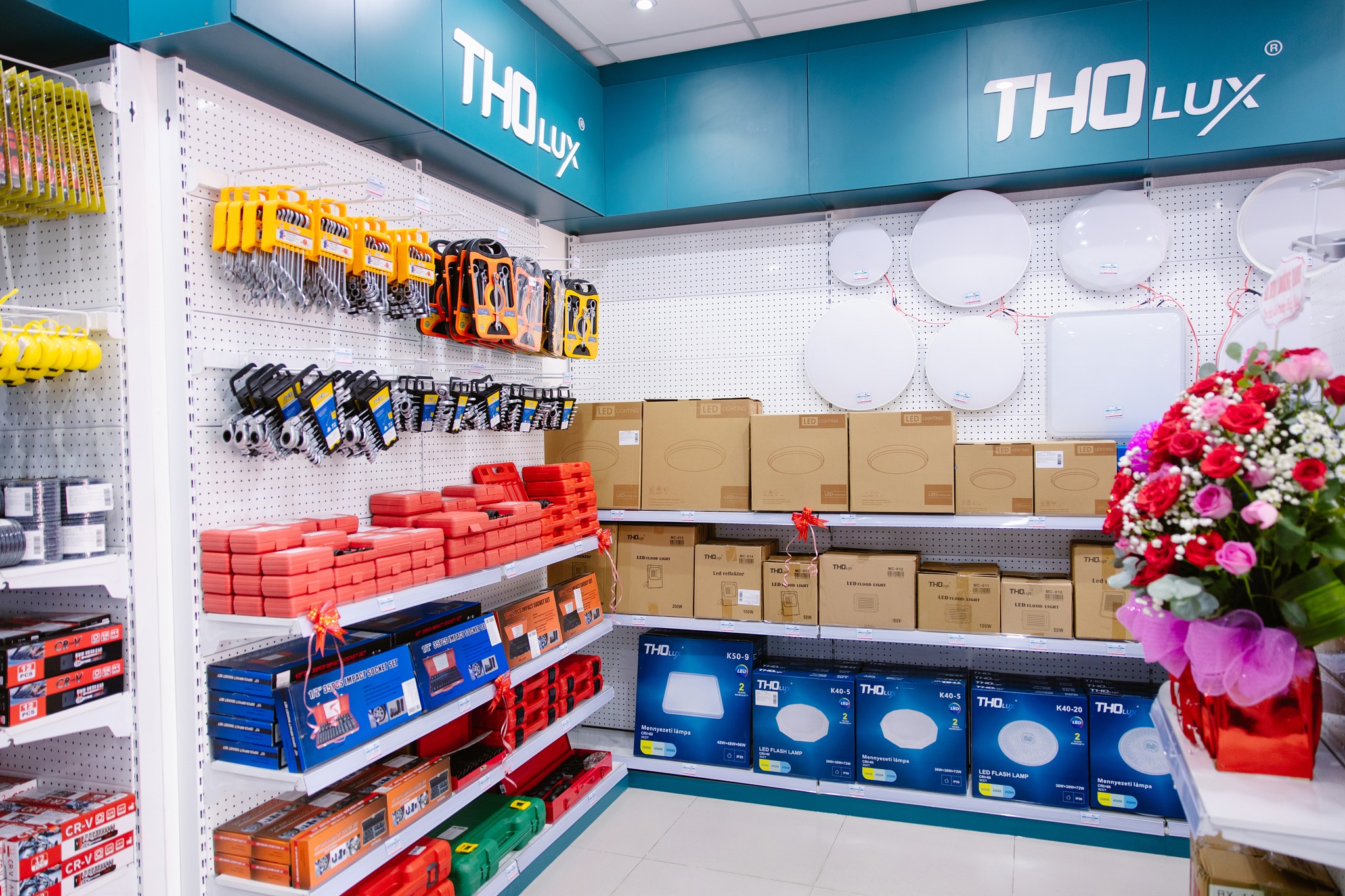 Bộ dụng cụ 31 chit tiết 1/2&quot; Bộ khẩu tuýp vặn ốc, mở bulong BDC-203 Tholux