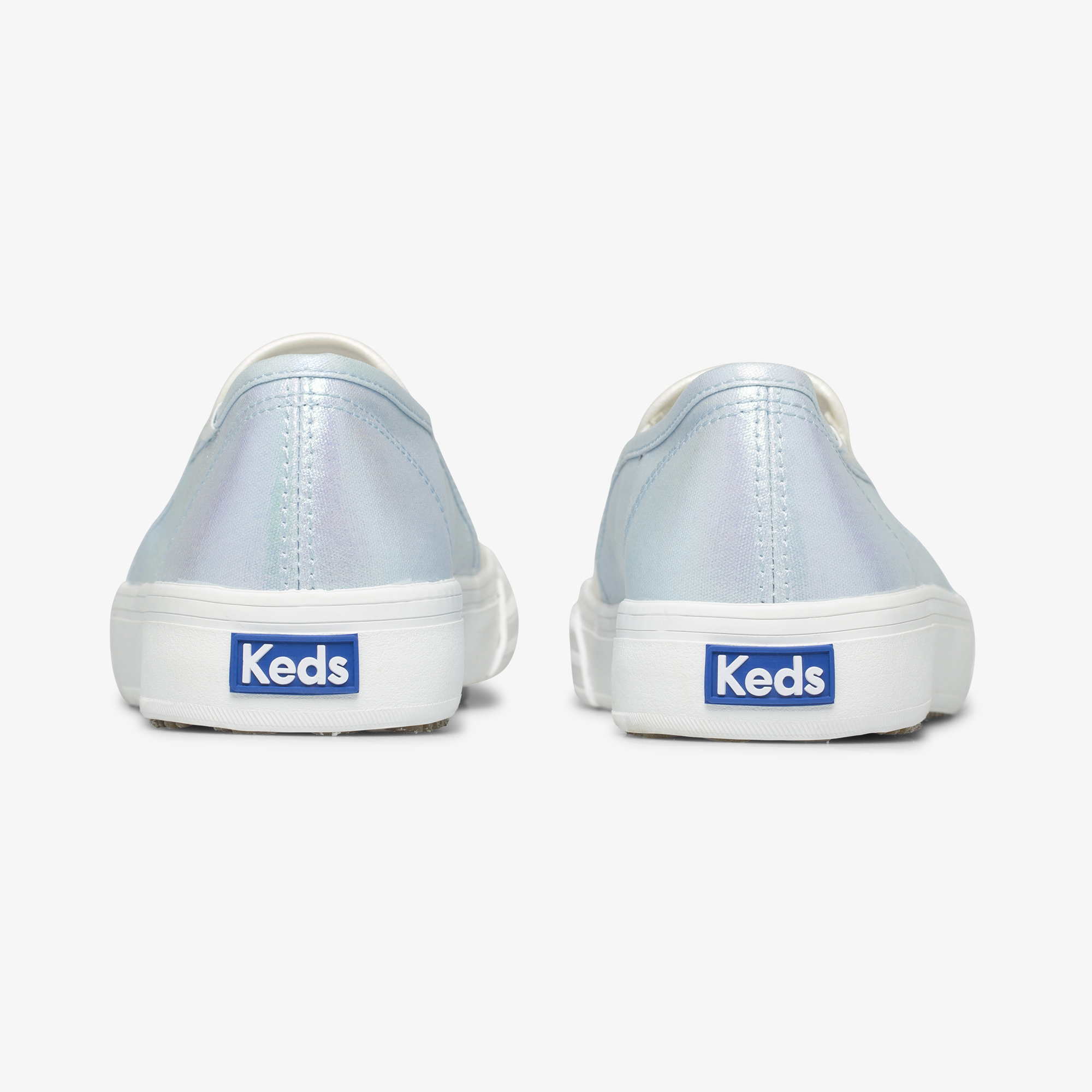 Giày Keds Nữ- Double Decker Irridescent Cream Multi- KD065934