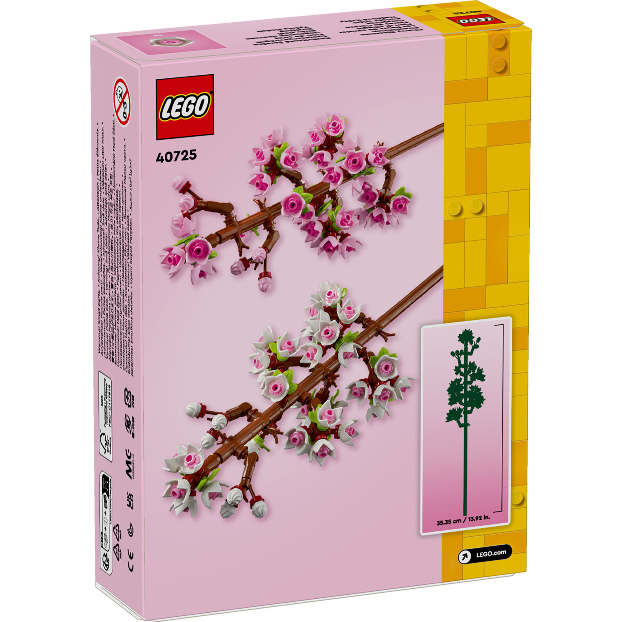 LEGO FLOWER 40725 Đồ chơi lắp ráp Hoa anh đào LEGO (438 chi tiết)