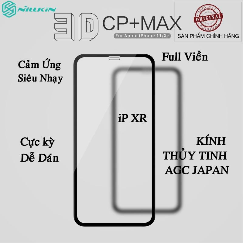 MIẾNG DÁN CƯỜNG LỰC DÀNH CHO ĐIỆN THOẠI IPHONE XR NILLKIN 3D CP+MAX