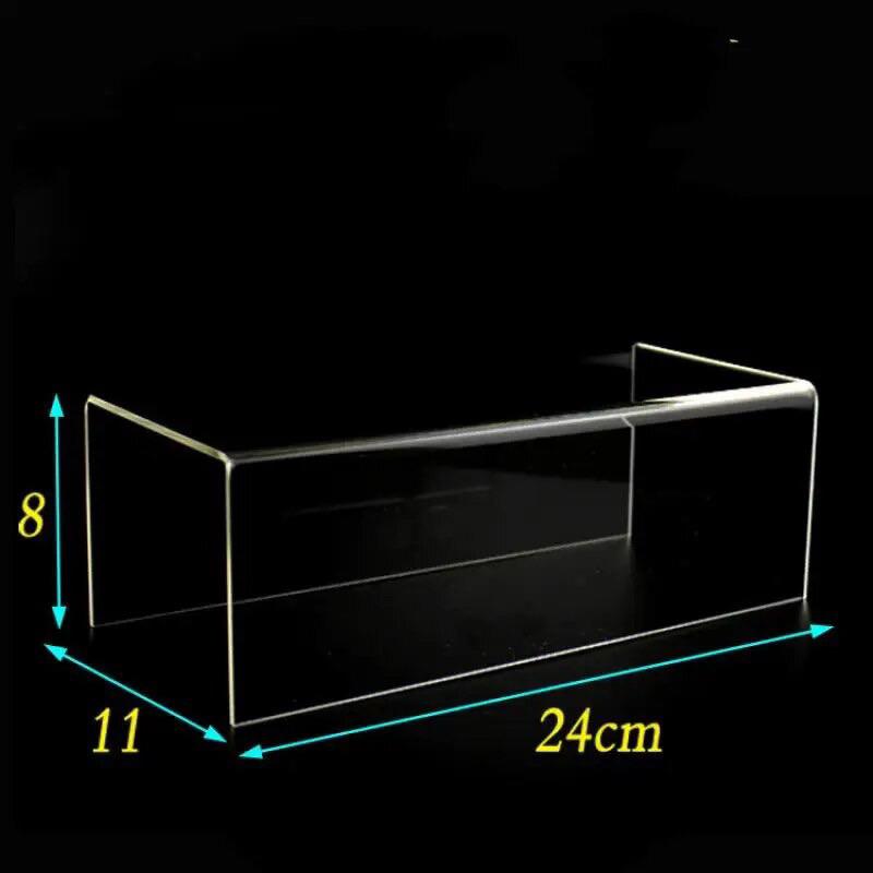 Kệ Mica chữ U trưng bày sản phẩm, nhiều kích thước, nhiều màu sắc - Bộ 3 sản phẩm
