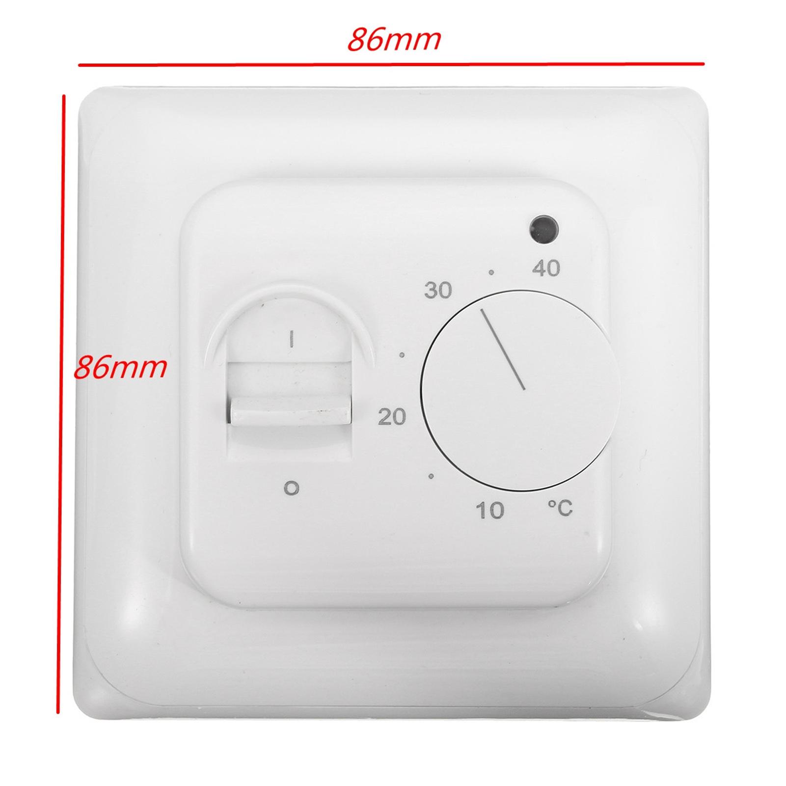 Công tắc điều khiển nhiệt độ sưởi ấm bằng cơ khí 230V 16A